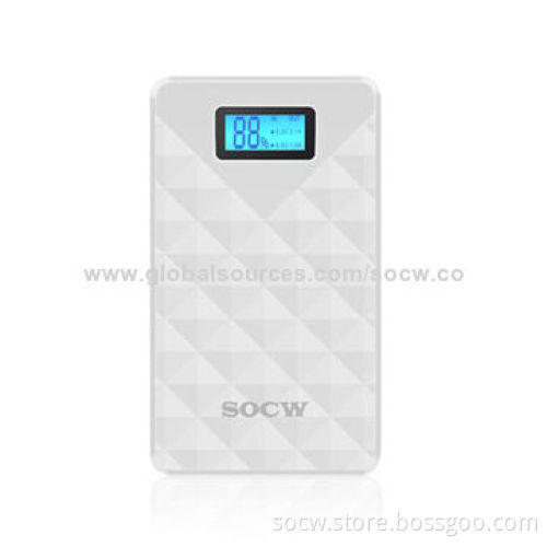 15,000mAh Power Bank with LCD Screen